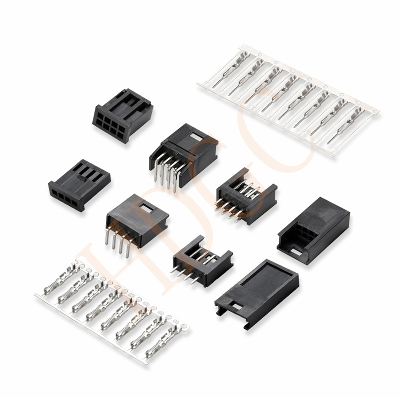 HDGC2549 Series 2.54mm Pitch (.100'')线对板连接器